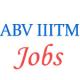 Teaching Jobs in ABV IITM Gwalior