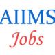 Non-Teaching Jobs in AIIMS