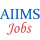 Teaching Jobs in AIIMS