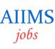 Teaching Jobs in AIIMS