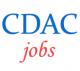 Sr./Jr. Assistants Jobs in CDAC