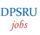 Teaching Jobs in DPSRU