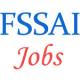 Various Jobs in Food Safety and Standards Authority of India (FSSAI)