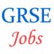 Junior Manager Technical Jobs in GRSE