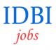 Specialist Officers Jobs in IDBI Bank