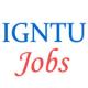 Teaching Jobs in IGNTU