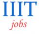 Teaching Jobs in IIIT