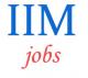 Teaching Jobs in IIM