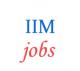 Rolling Teaching Jobs in IIM