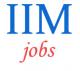 Non-Teaching Jobs in IIM