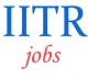 Scientist Jobs in IITR