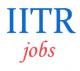 Technical Staff Jobs in IITR