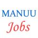 Teaching and other Jobs in MANUU