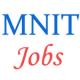 Teaching Jobs in MNIT