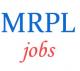 Professionals Management Cadre Jobs in MRPL