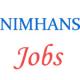 Teaching Jobs in NIMHANS