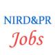 Various Jobs in National Institute of Rural Development & Panchayati Raj (NIRD&PR)