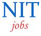 Teaching Jobs in NIT