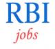 Analysts/Consultants/Specialist Jobs in RBI