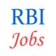 Various Jobs in Reserve Bank of India (RBI)