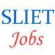 Teaching Jobs in SLIET