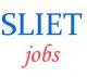 Teaching Jobs in SLIET