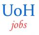 Teaching Jobs in University of Hyderabad