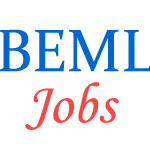 Junior Executives Jobs in BEML Limited