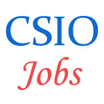 28 posts of Scientist in Central Scientific Instrument Organisation (CSIO)