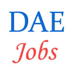 Various jobs in Government of India /Department of Atomic Energy (DAE)