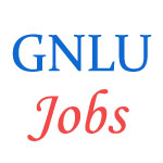 Various Jobs in Gujarat National Law University (GNLU)