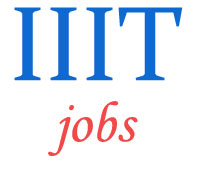 Teaching & Non-Teaching Jobs in IIIT