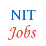 29 posts of Assistant Professor in National Institute of Technology (NIT)