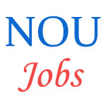 Various Jobs in North Orissa University (NOU)