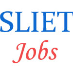 Registrars Jobs in SLIET