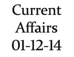 Current Affairs 1st December 2014