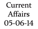 Current Affairs 5th June 2014