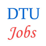 Assistant Professor Jobs in DTU Delhi